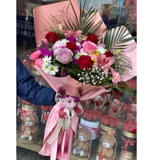 Pembe Mixy Buket